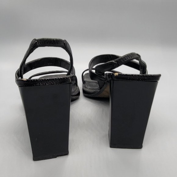 Joan Helpern Y2K Block Heel Sandals - Picture 14 of 16